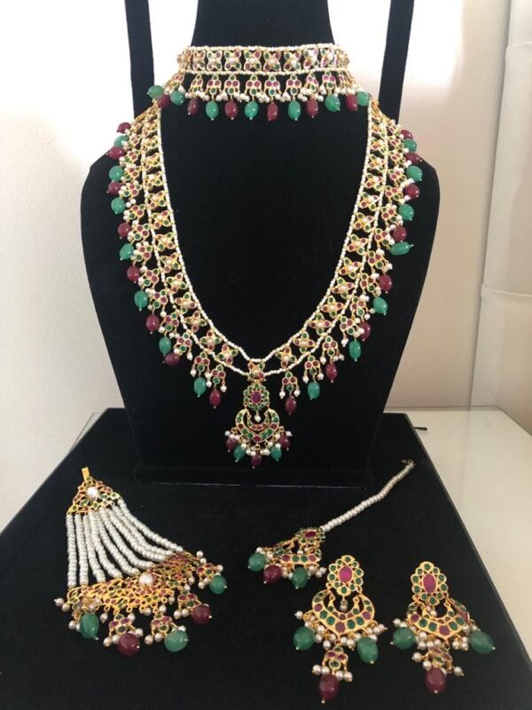 Mahira Bridal Set - Moons Couture Jewellery